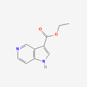 molecular formula C10H10N2O2 B8017391 Ethyl 1H-pyrrolo[3,2-c]pyridine-3-carboxylate 