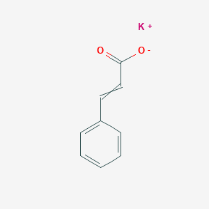 molecular formula C9H7KO2 B8017431 potassium;3-phenylprop-2-enoate 