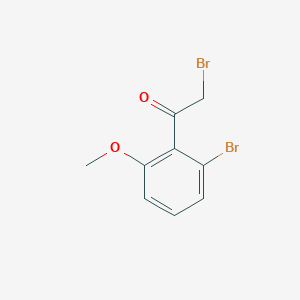2-Bromo-6-methoxyphenacyl bromide