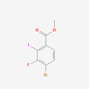 Methyl 4-bromo-3-fluoro-2-iodobenzoate