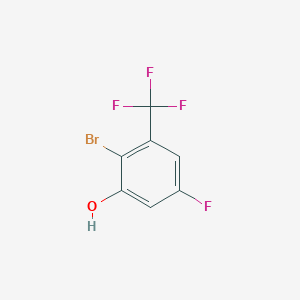 2-Bromo-5-fluoro-3-(trifluoromethyl)phenol