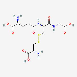 molecular formula C13H22N4O8S2 B8017958 L-Cysteine-glutathione Disulfide 
