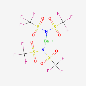 molecular formula C4BaF12N2O8S4 B8017965 Barium trifluoromethanesulfonimide 