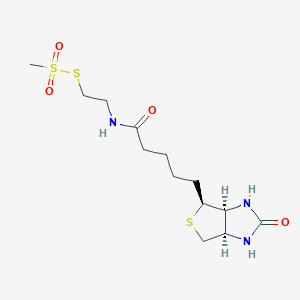 molecular formula C13H23N3O4S3 B8018010 MTSEA-biotin 