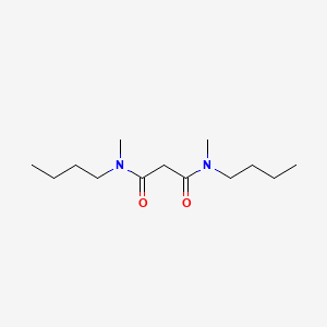 molecular formula C13H26N2O2 B8018525 N,N'-Dibutyl-N,N'-dimethyl-malondiamide 