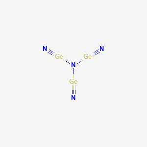 molecular formula Ge3N4 B080190 Germanium nitride CAS No. 12065-36-0