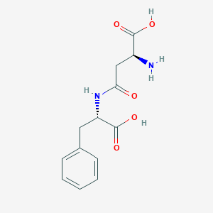 molecular formula C13H16N2O5 B080191 H-Asp(Phe-OH)-OH CAS No. 13433-10-8