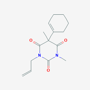 3-Allyl-5-(1-cyclohexen-1-yl)-1,5-dimethylbarbituric acid