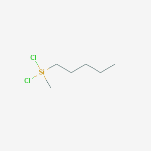 molecular formula C6H14Cl2Si B080199 n-Amylmethyldichlorosilane CAS No. 13682-99-0