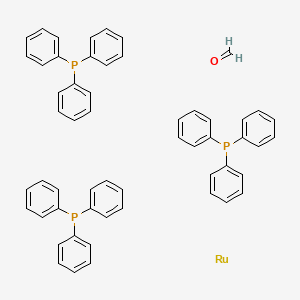 molecular formula C55H47OP3Ru B8020317 Formaldehyde;ruthenium;triphenylphosphane 