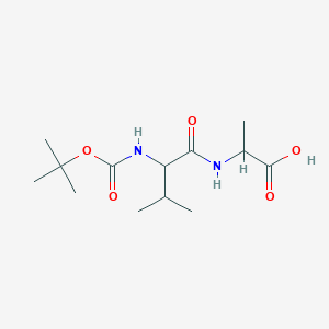 molecular formula C13H24N2O5 B8020517 Boc-Val-Ala-OH 