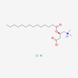 (3R)-3-tetradecanoyloxy-4-(trimethylazaniumyl)butanoate;hydrochloride