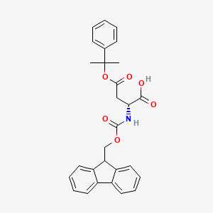 molecular formula C28H27NO6 B8020621 Fmoc-D-Asp(Opis)-OH 