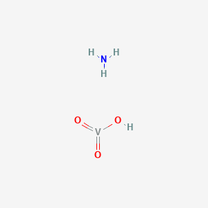 molecular formula H4NO3V B8020643 Vanadic acid, ammonia salt 