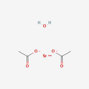 Strontium(2+) diacetate hydrate