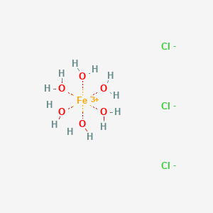 molecular formula Cl3FeH12O6 B8020896 iron(3+);trichloride;hexahydrate 