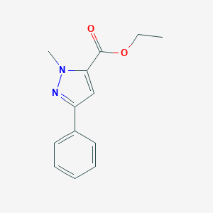 Ethyl 1-methyl-3-phenyl-1H-pyrazole-5-carboxylate