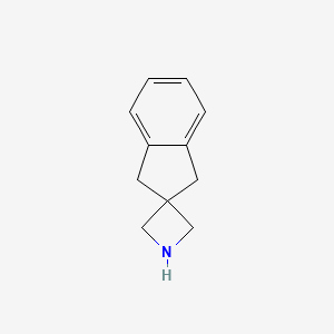 molecular formula C11H13N B8021039 1',3'-Dihydrospiro[azetidine-3,2'-indene] 