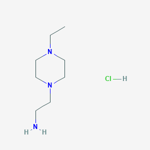 2-(4-Ethylpiperazin-1-yl)ethanamine;hydrochloride