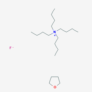molecular formula C20H44FNO B8021080 四丁基氟化铵四氢呋喃 