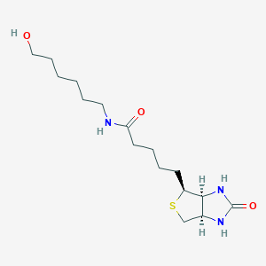 molecular formula C16H29N3O3S B8021212 6-N-Biotinylaminohexanol 