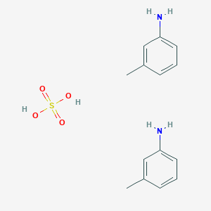 molecular formula C14H20N2O4S B8022062 m-Toluidine hemisulfate 