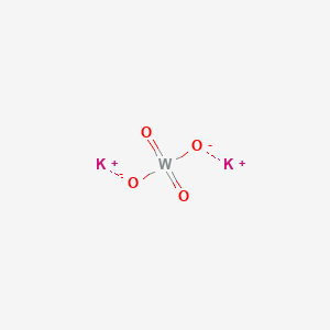 molecular formula K2O4W B8022082 dipotassium;dioxido(dioxo)tungsten 