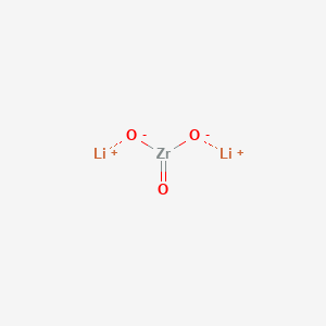 molecular formula Li2O3Zr B8022097 dilithium;dioxido(oxo)zirconium 