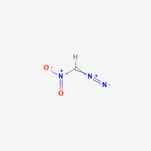 molecular formula CHN3O2 B080221 Diazo(nitro)methane CAS No. 13994-39-3