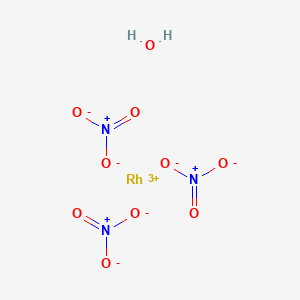molecular formula H2N3O10Rh B8022124 rhodium(3+);trinitrate;hydrate 