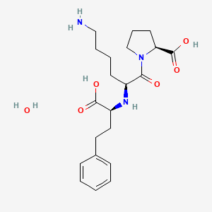 molecular formula C21H33N3O6 B8022582 Lisinopril hydrate CAS No. 328395-62-6