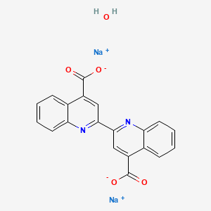 molecular formula C20H12N2Na2O5 B8022710 ABCA1 Human Pre-designed siRNA Set A 