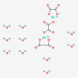molecular formula C6H20Dy2O22 B8022775 Dysprosium(III) oxalate decahydrate 