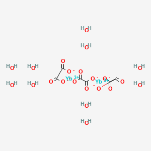 molecular formula C6H20O22Yb2 B8022800 Ytterbium(III) Oxalate Decahydrate 
