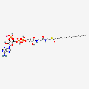 molecular formula C37H65KN7O17P3S B8022882 Palmitoyl coenzyme A potassium salt 