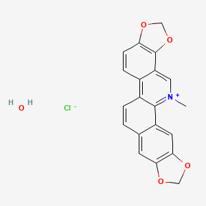 molecular formula C20H16ClNO5 B8022944 Sanguinarine chloride hydrate 