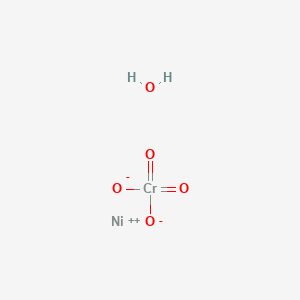 Dioxido(dioxo)chromium;nickel(2+);hydrate