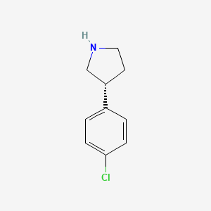 (3R)-3-(4-Chlorophenyl)pyrrolidine