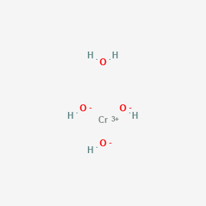 Chromium(3+);trihydroxide;hydrate