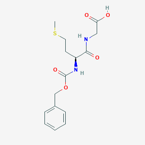 molecular formula C15H20N2O5S B080231 Z-L-Methionyl glycine CAS No. 13139-55-4