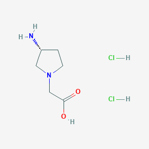 (R)-(3-Amino-pyrrolidin-1-yl)-acetic acid dihydrochloride