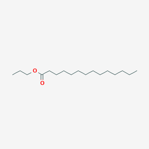 molecular formula C17H34O2 B080233 肉豆蔻酸丙酯 CAS No. 14303-70-9