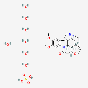 molecular formula C23H42N2O15S B8023392 Brucine Sulfate Heptahydrate [for Nitrate Analysis] 