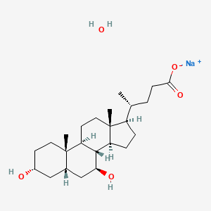 molecular formula C24H41NaO5 B8023675 Ursodeoxycholic acid sodium salt hydrate 