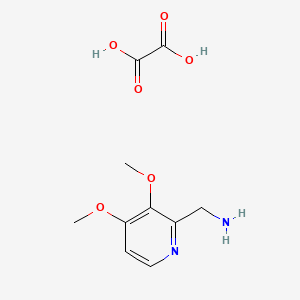 (3,4-Dimethoxypyridin-2-yl)methanamine oxalate