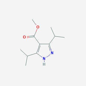 methyl 3,5-diisopropyl-1H-pyrazole-4-carboxylate