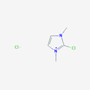 molecular formula C5H8Cl2N2 B8023791 2-chloro-1,3-dimethyl-1H-imidazol-3-ium chloride 