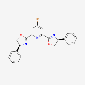 (4S,4'S)-2,2'-(4-Bromopyridine-2,6-diyl)bis(4-phenyl-4,5-dihydrooxazole)