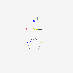 S-Methyl-S-(2-thiazyl) sulfoximine