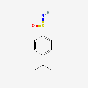 molecular formula C10H15NOS B8023817 Imino(4-isopropylphenyl)(methyl)-l6-sulfanone 